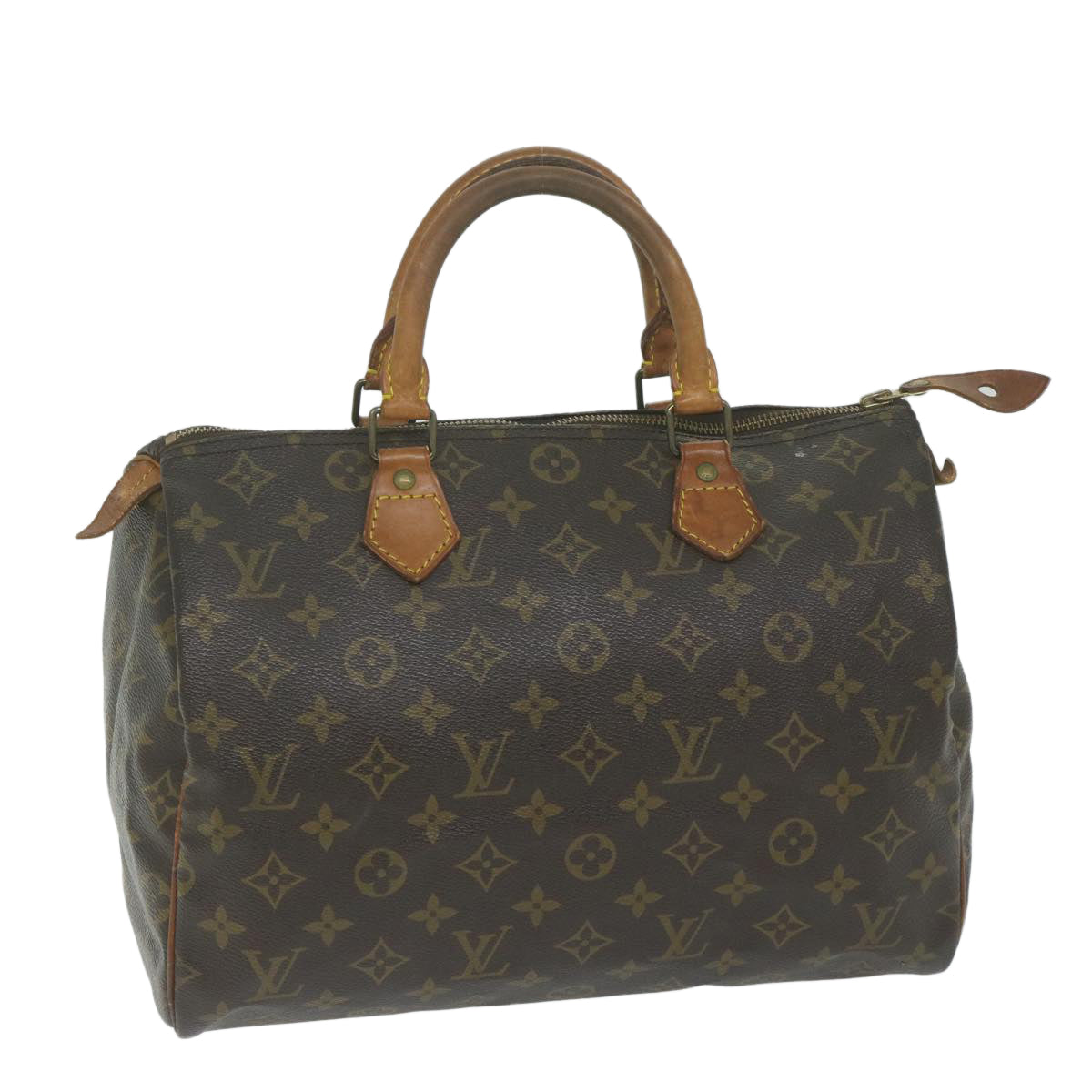 LOUIS VUITTON Monogram Speedy 30 Hand Bag M41526 LV Auth 62724