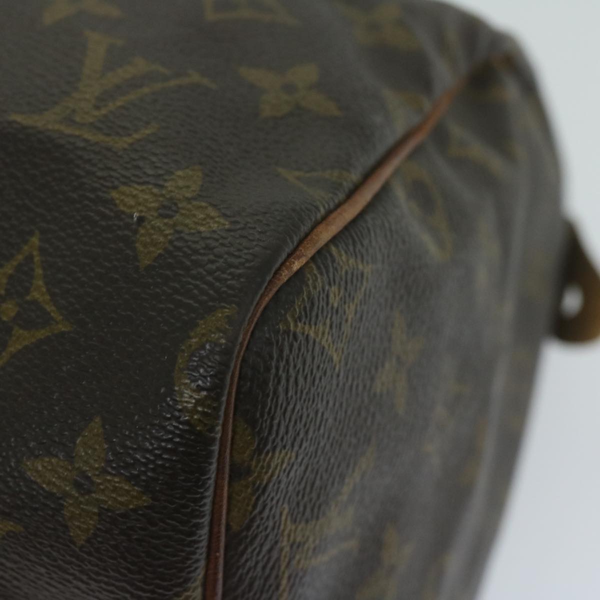 LOUIS VUITTON Monogram Speedy 30 Hand Bag M41526 LV Auth 62724