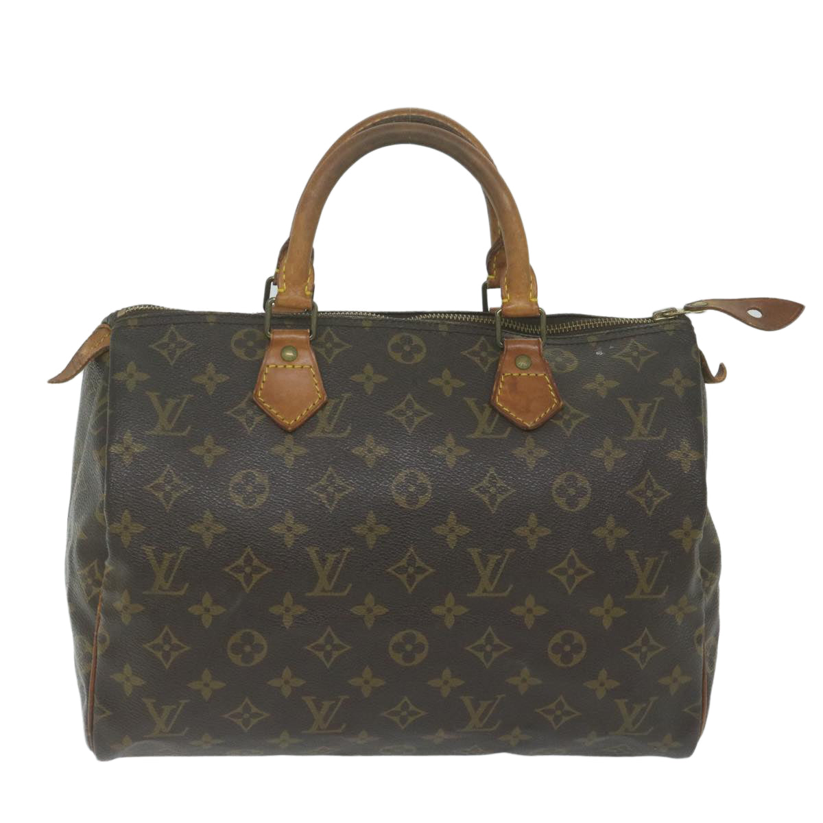 LOUIS VUITTON Monogram Speedy 30 Hand Bag M41526 LV Auth 62724