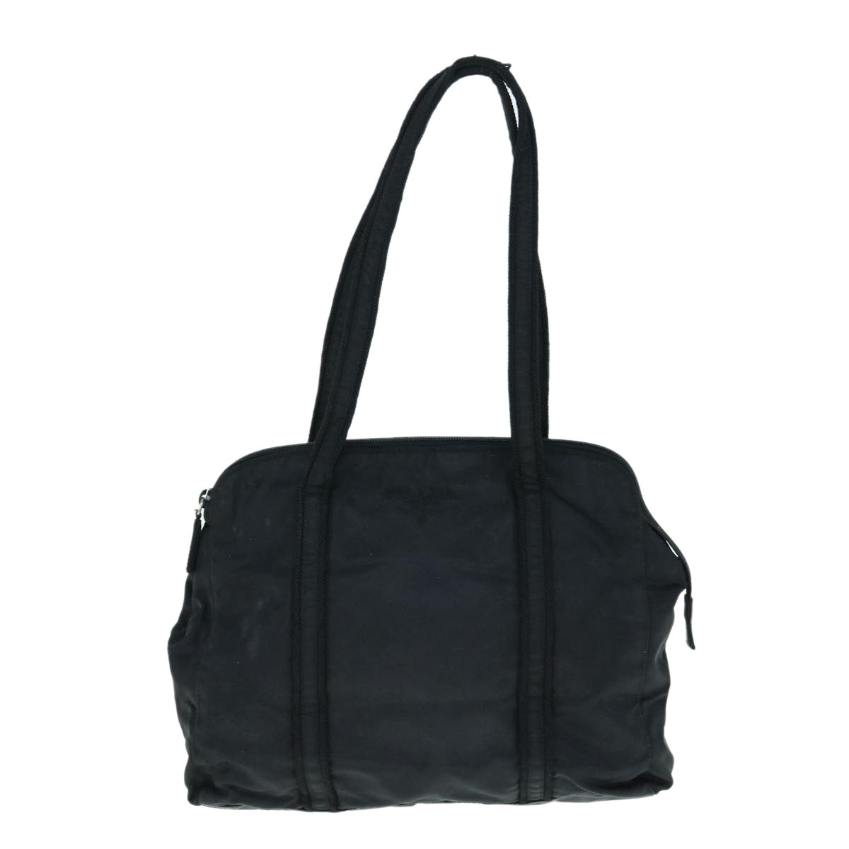 PRADA Tote Bag Nylon Black Auth 62781 - 0
