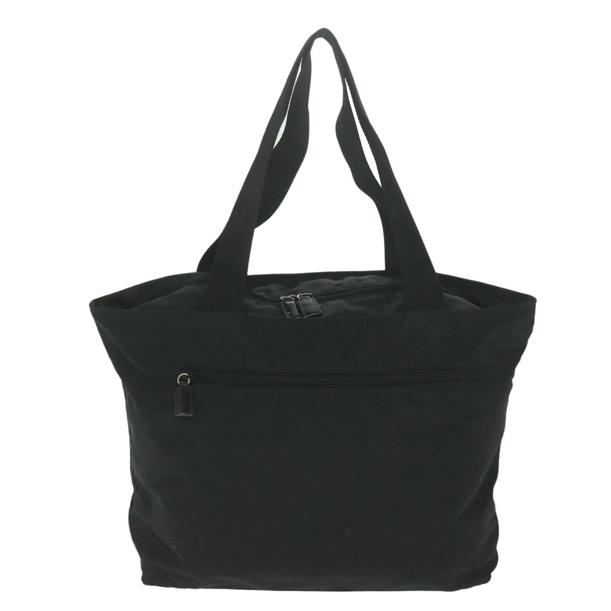 PRADA Tote Bag Nylon Black Auth 62783 - 0