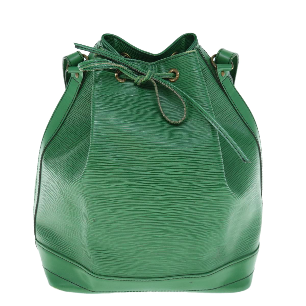 LOUIS VUITTON Epi Noe Shoulder Bag Green M44004 LV Auth 62821