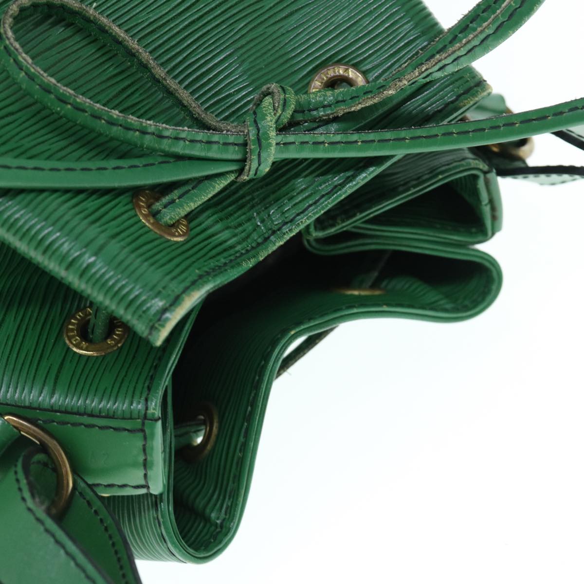 LOUIS VUITTON Epi Noe Shoulder Bag Green M44004 LV Auth 62821