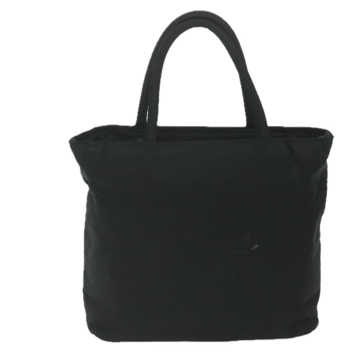PRADA Hand Bag Nylon Black Auth 62846
