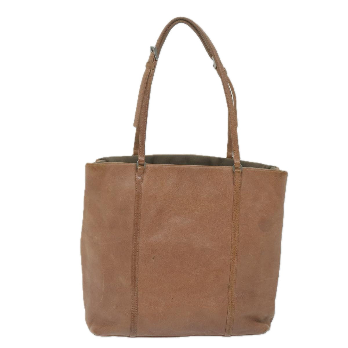 PRADA Hand Bag Leather Pink Auth 62856 - 0