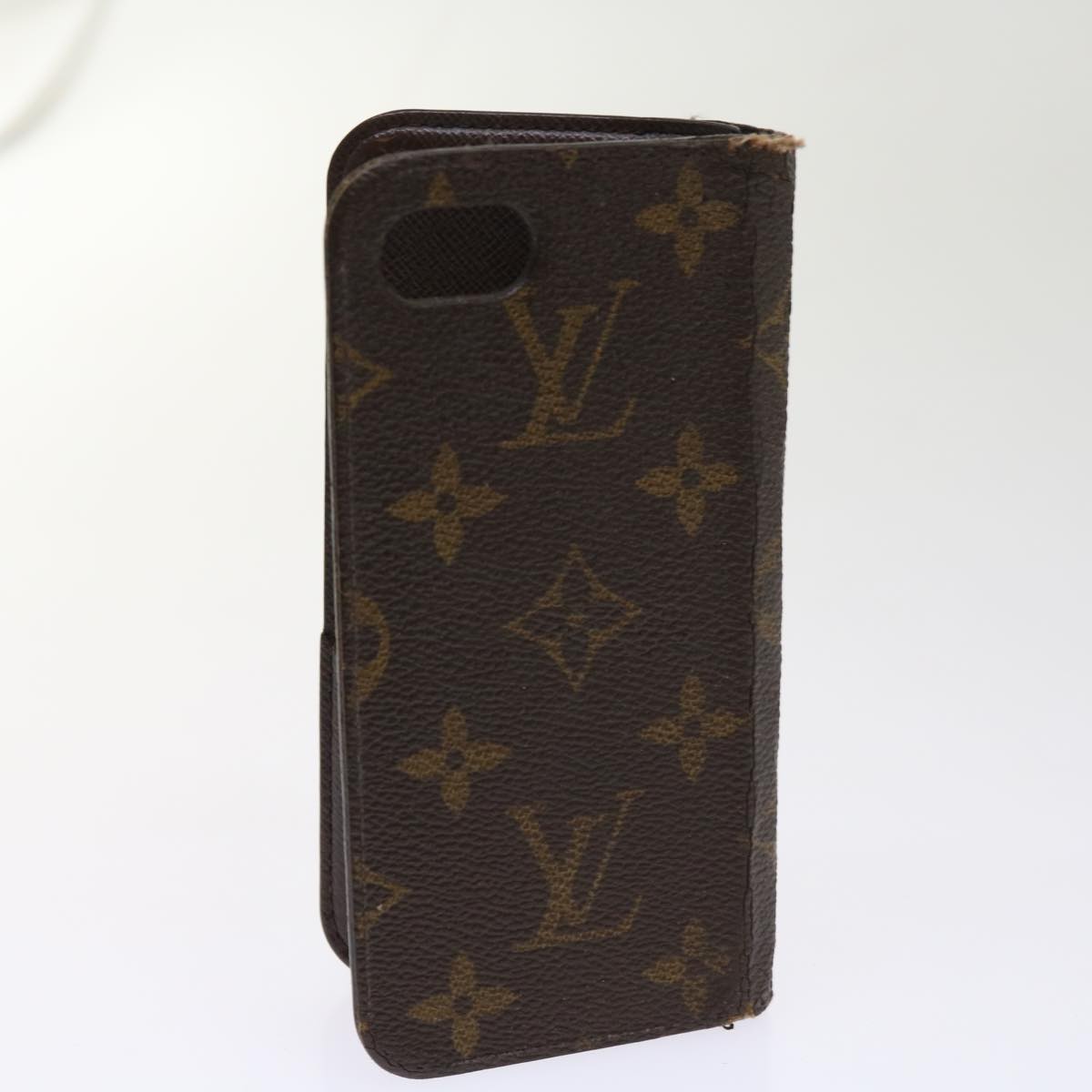 LOUIS VUITTON Monogram Damier Graphite iPhone Case 8Set Red LV Auth 62862 - 0