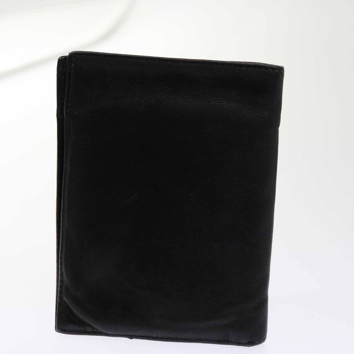 PRADA Wallet Nylon Leather 7Set Black Red Auth 62869