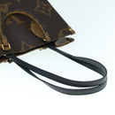 LOUIS VUITTON Monogram Reverse Giant On The Go MM Tote Bag M45321 LV Auth 62896S-7