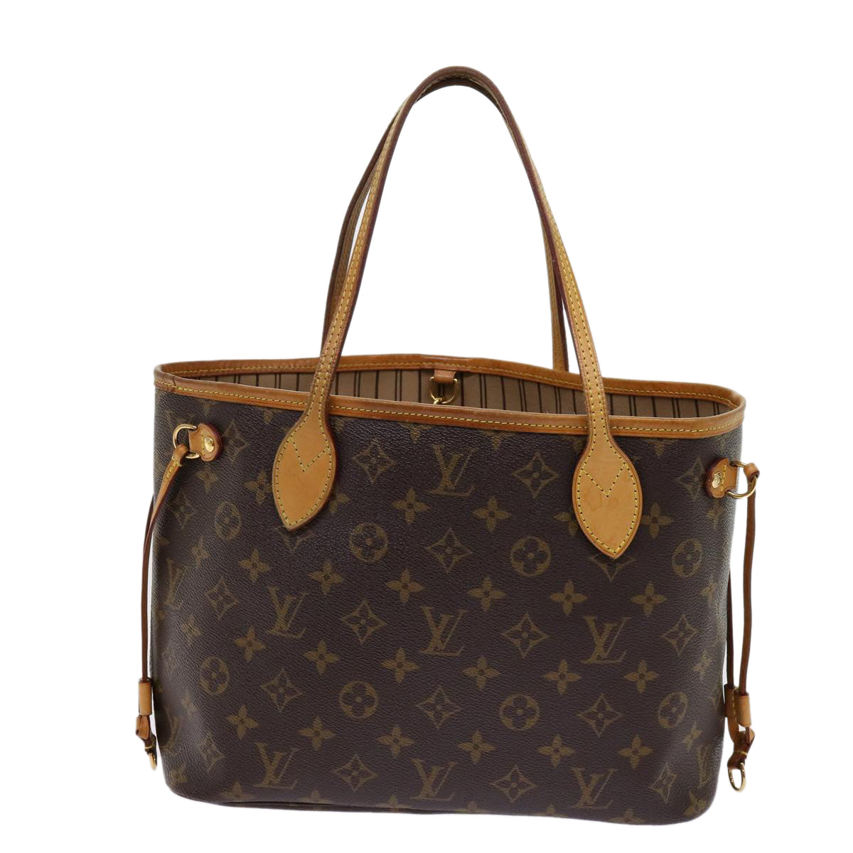 LOUIS VUITTON Monogram Neverfull PM Tote Bag M40155 LV Auth 62897A - 0