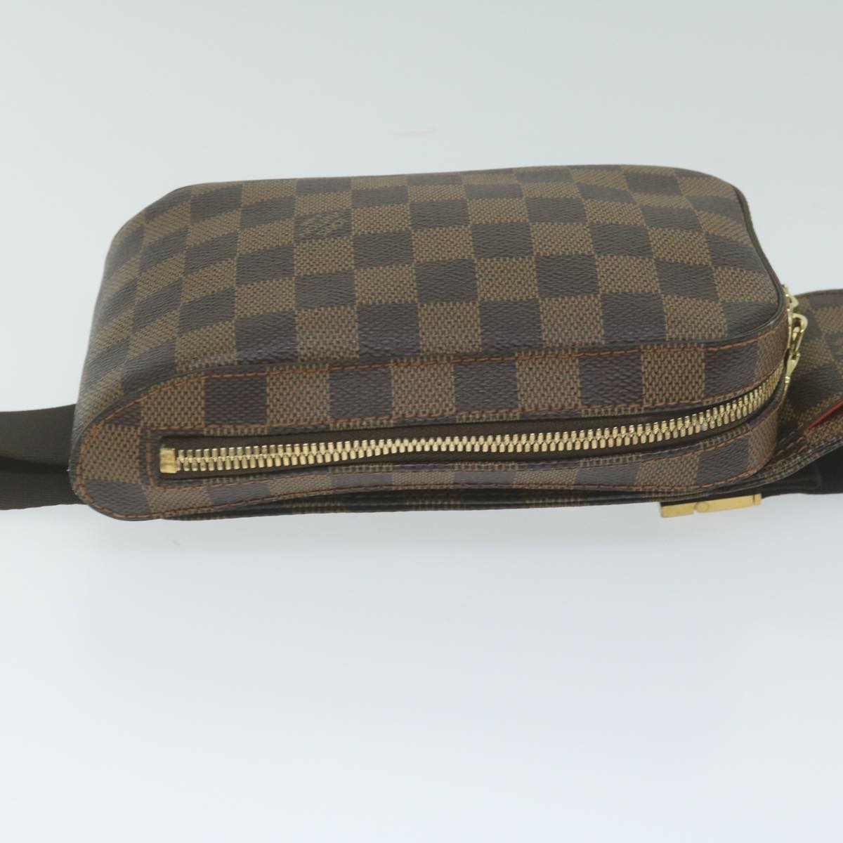 LOUIS VUITTON Damier Ebene Geronimos Shoulder Bag N51994 LV Auth 62900A