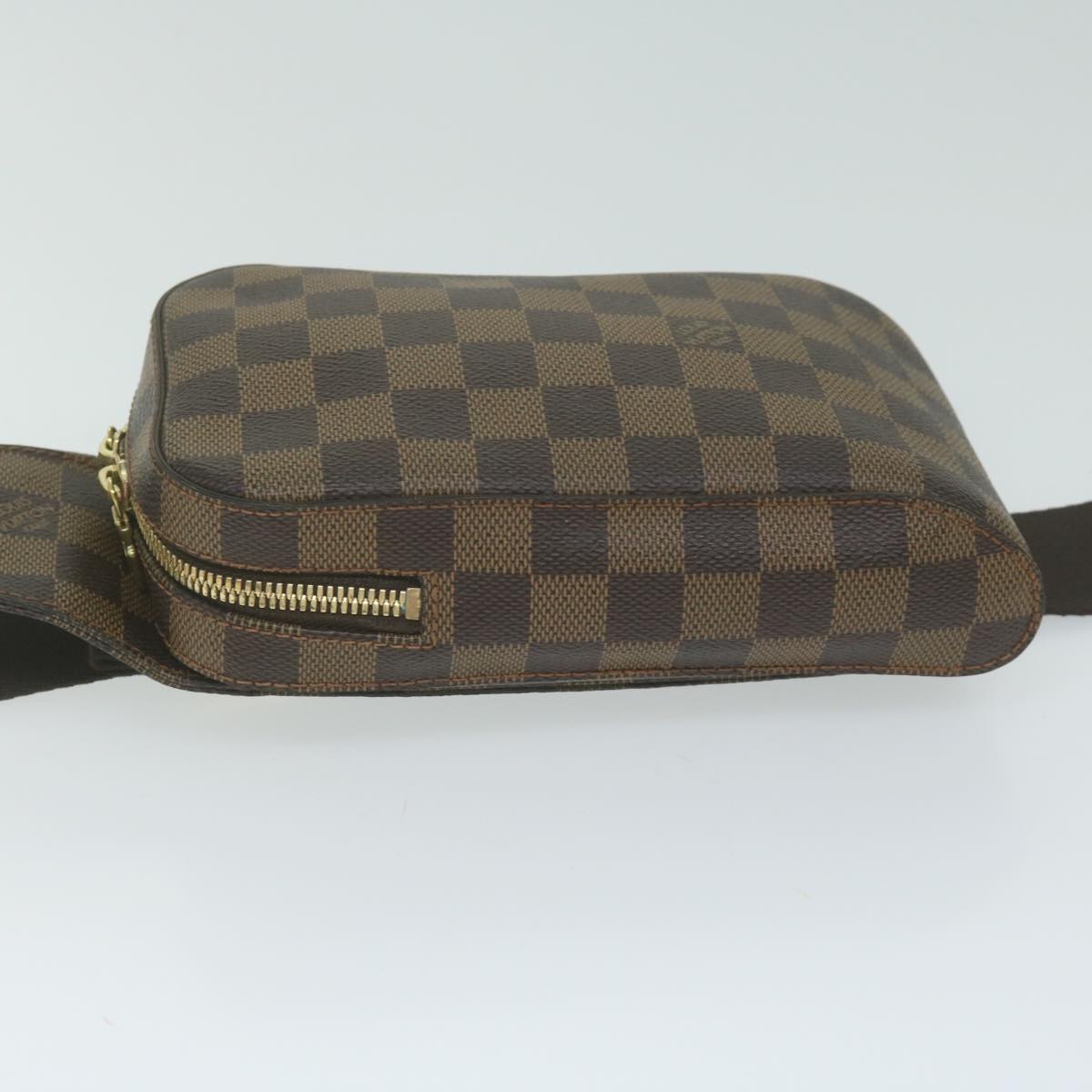 LOUIS VUITTON Damier Ebene Geronimos Shoulder Bag N51994 LV Auth 62900A