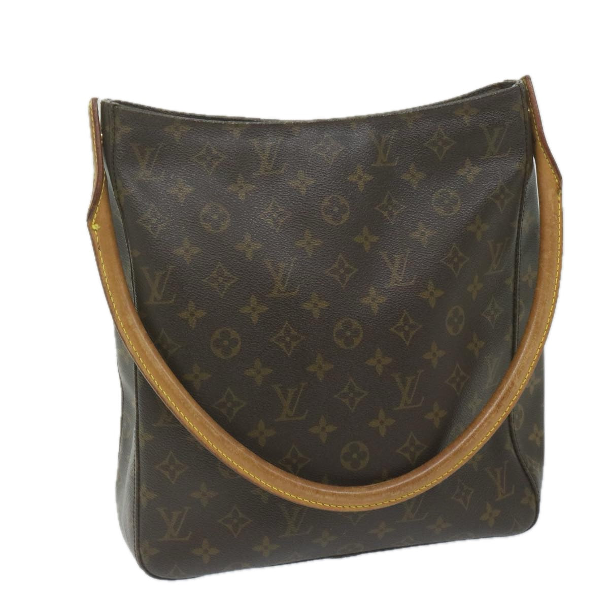 LOUIS VUITTON Monogram Looping GM Shoulder Bag M51145 LV Auth 62921