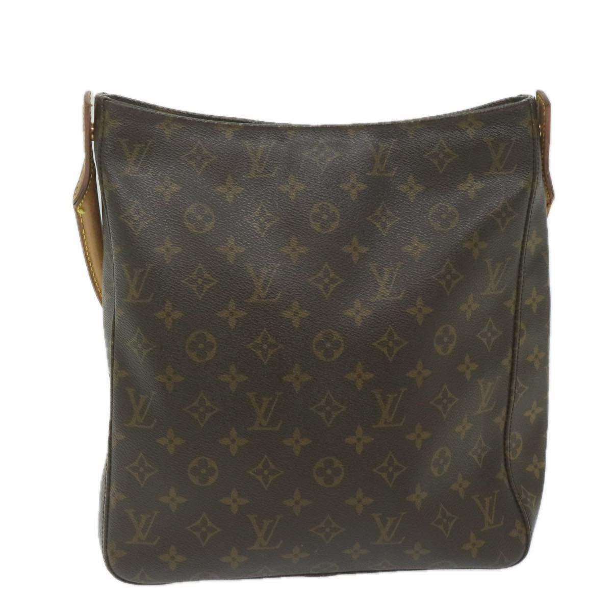 LOUIS VUITTON Monogram Looping GM Shoulder Bag M51145 LV Auth 62921