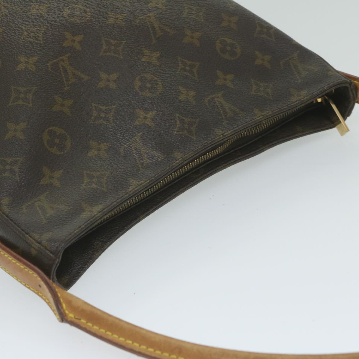 LOUIS VUITTON Monogram Looping GM Shoulder Bag M51145 LV Auth 62921