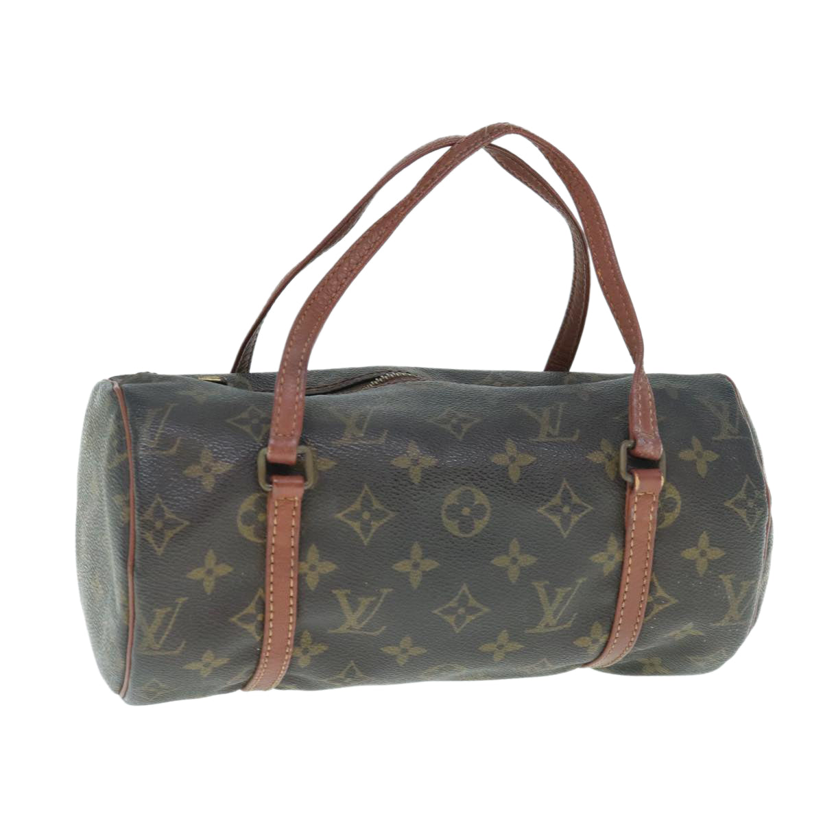 LOUIS VUITTON Monogram Papillon 26 Hand Bag M51386 LV Auth 62945