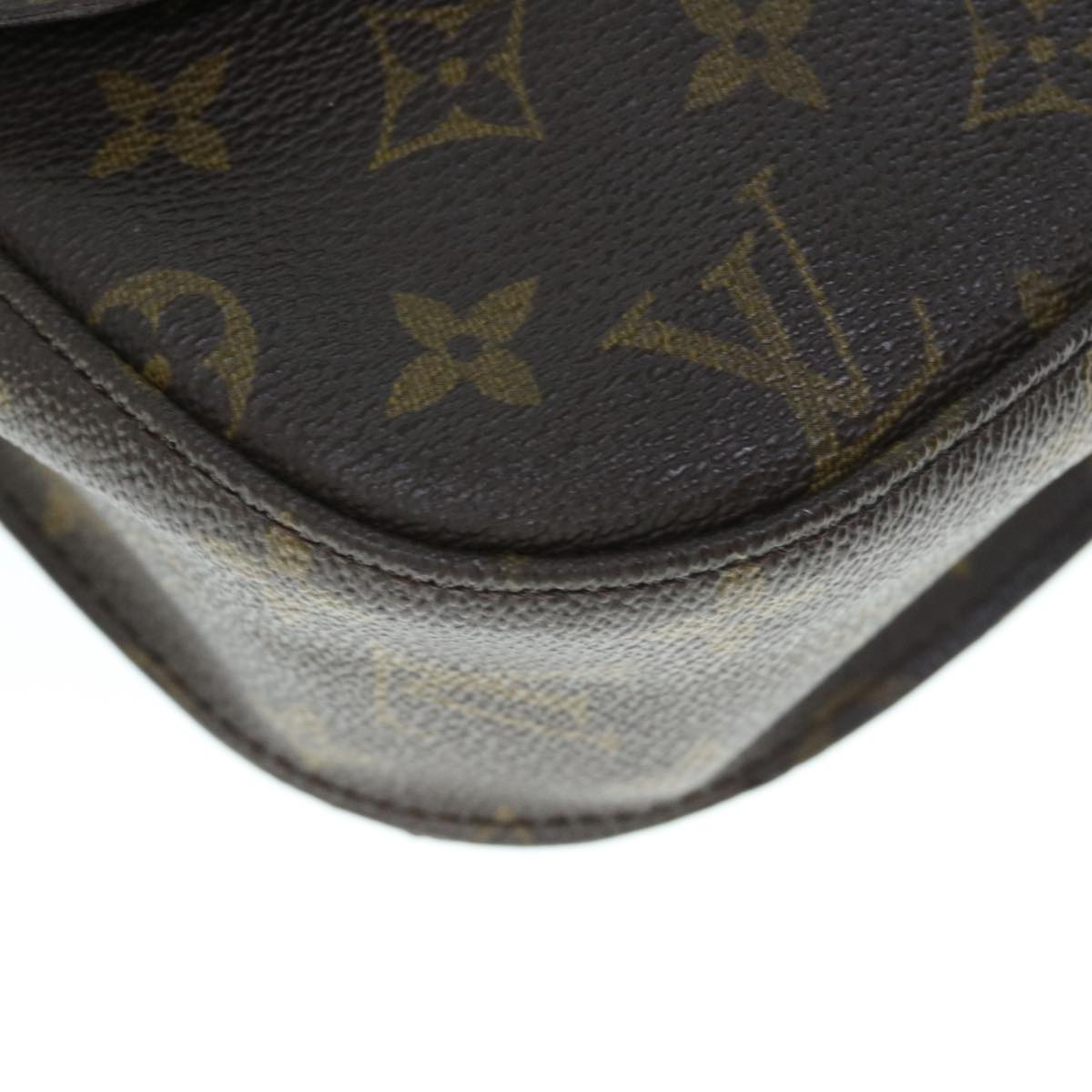 LOUIS VUITTON Monogram Saint Cloud GM Shoulder Bag M51242 LV Auth 62951