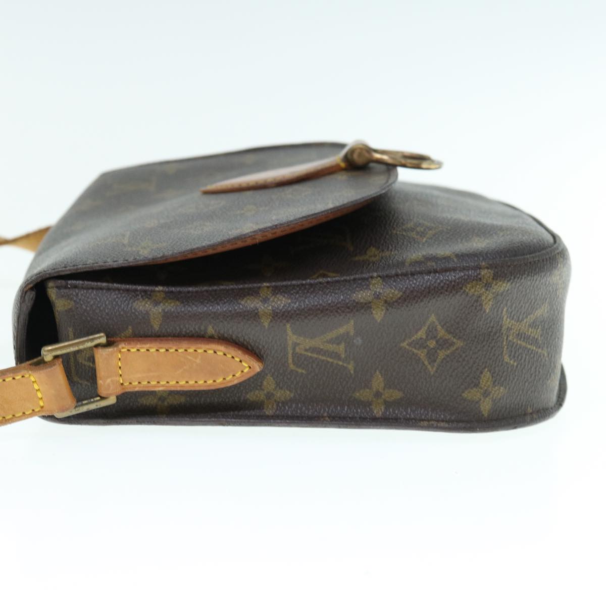 LOUIS VUITTON Monogram Saint Cloud GM Shoulder Bag M51242 LV Auth 62951