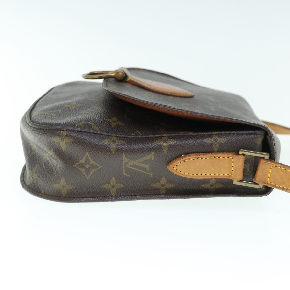 LOUIS VUITTON Monogram Saint Cloud GM Shoulder Bag M51242 LV Auth 62951