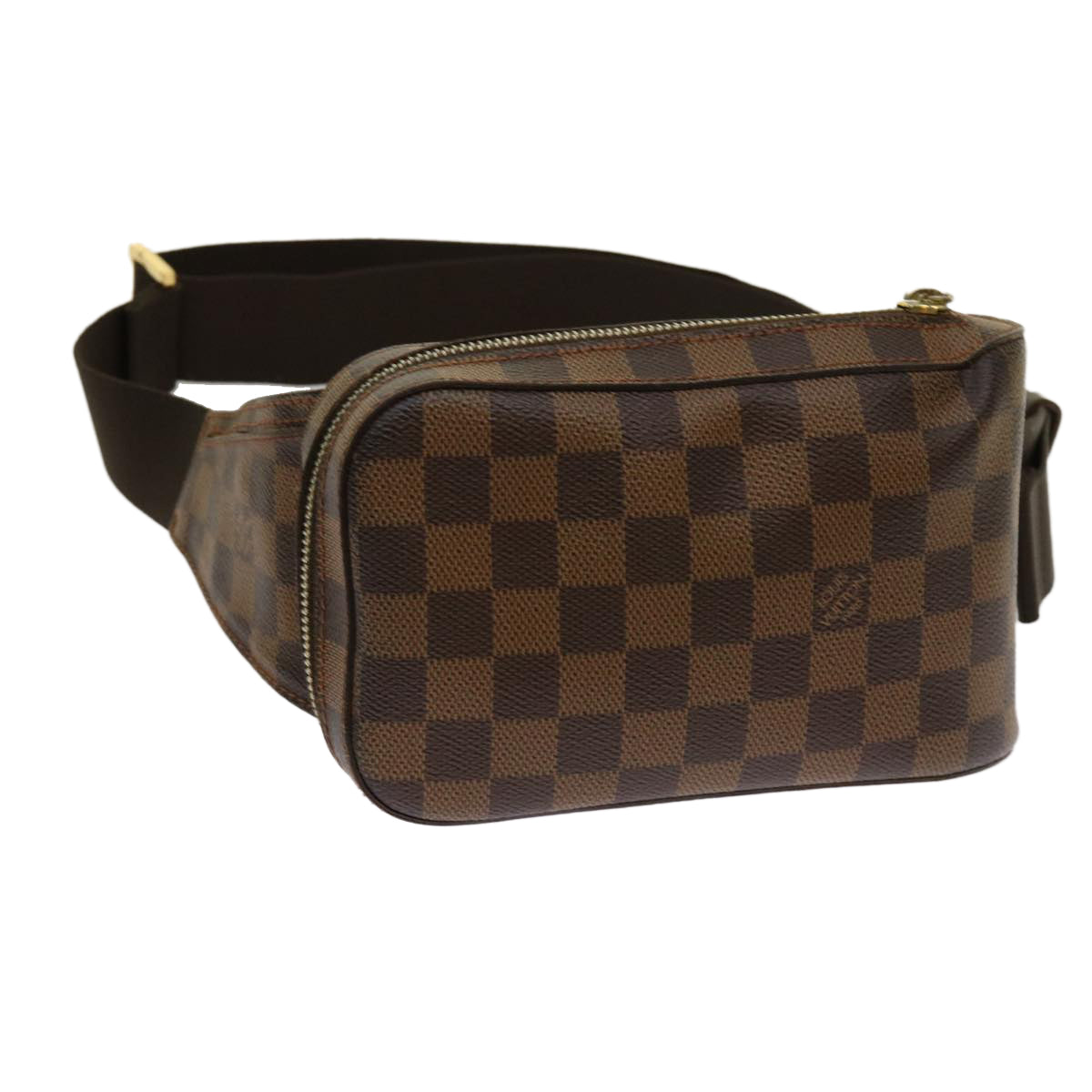 LOUIS VUITTON Damier Ebene Geronimos Shoulder Bag N51994 LV Auth 62980