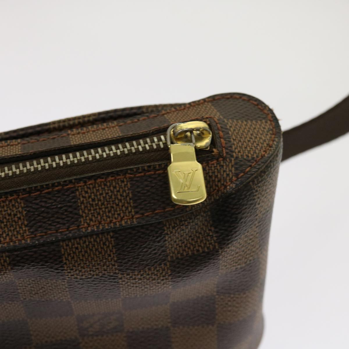 LOUIS VUITTON Damier Ebene Geronimos Shoulder Bag N51994 LV Auth 62980