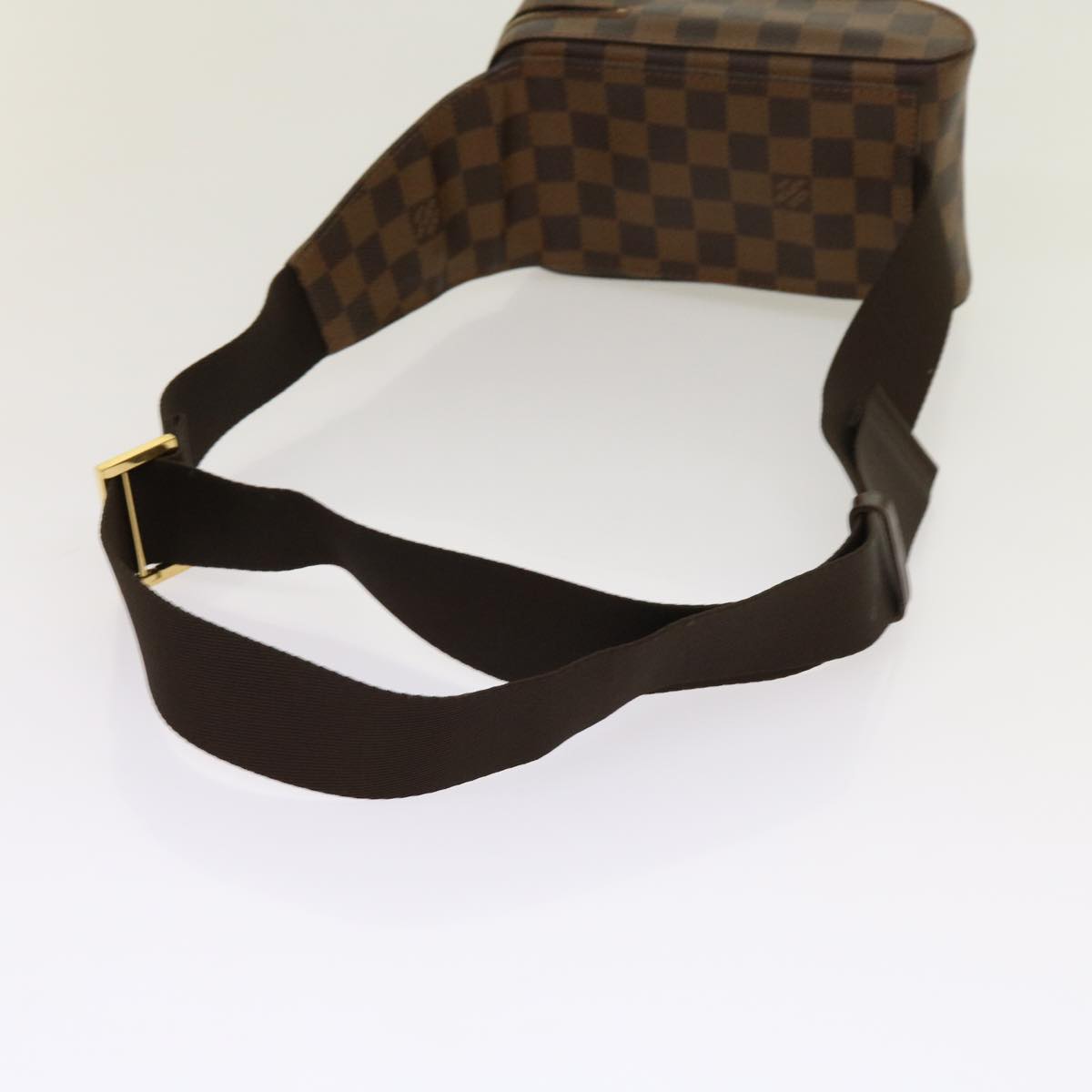 LOUIS VUITTON Damier Ebene Geronimos Shoulder Bag N51994 LV Auth 62980