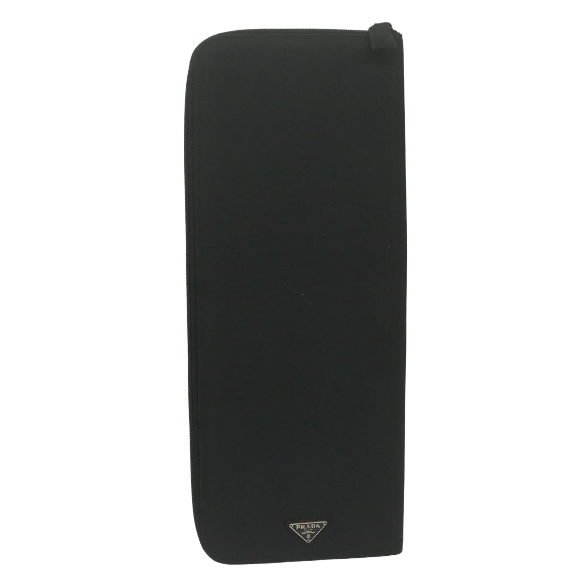 PRADA Necktie Case Nylon Black Auth 62984