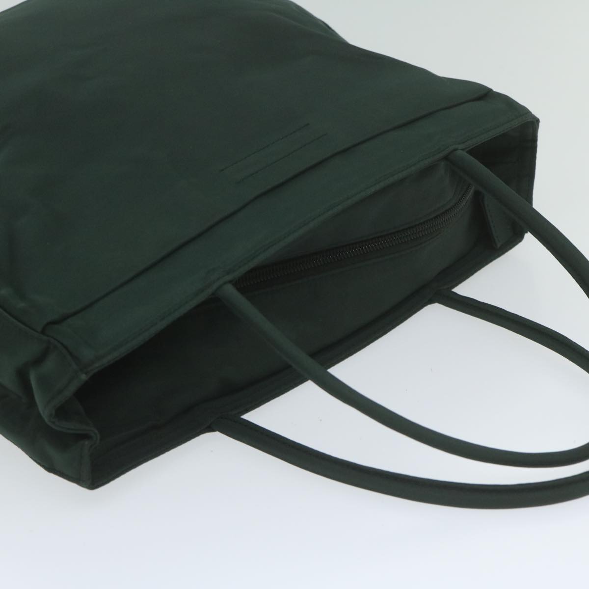 PRADA Shoulder Bag Nylon Green Auth 62985