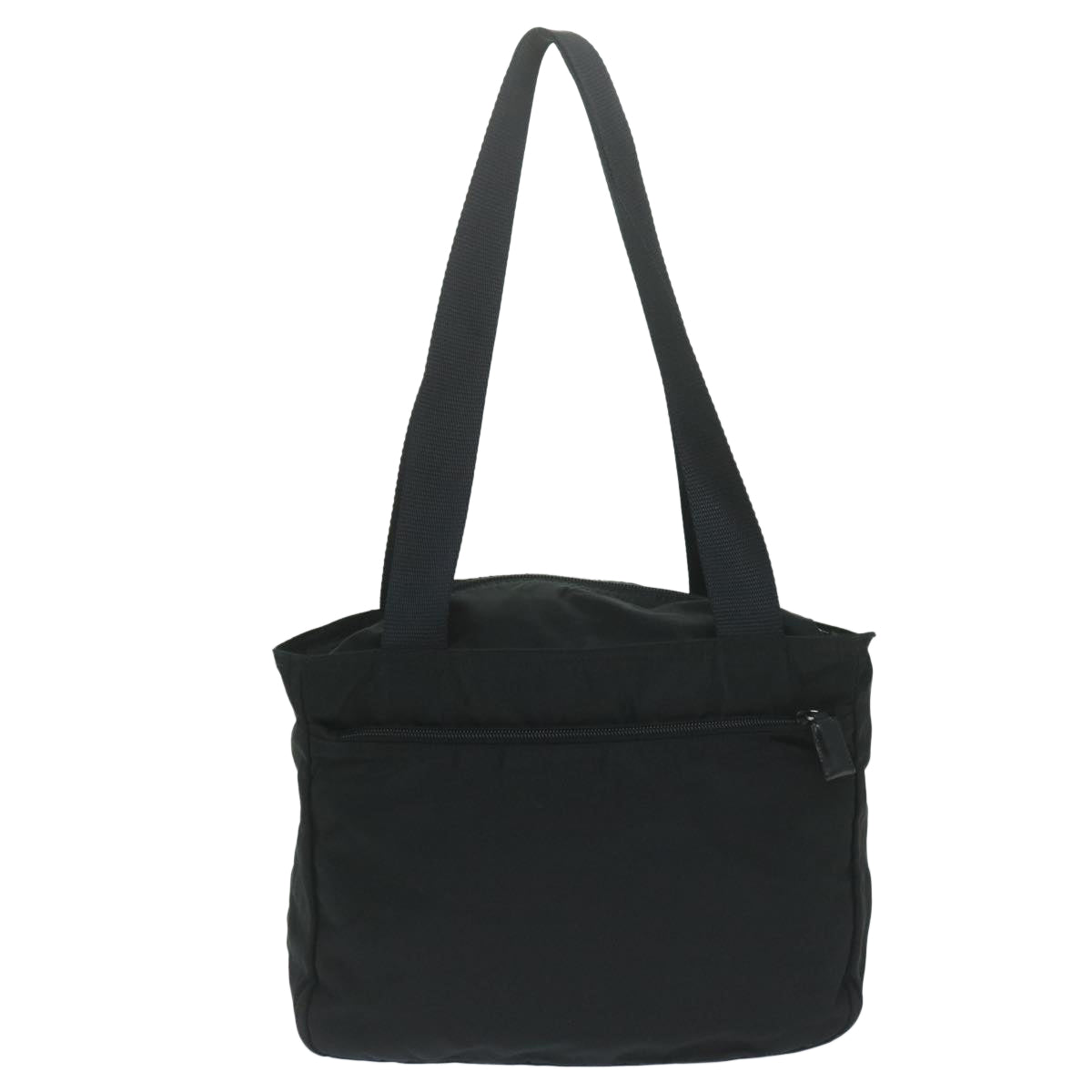 PRADA Shoulder Bag Nylon Black Auth 62986 - 0