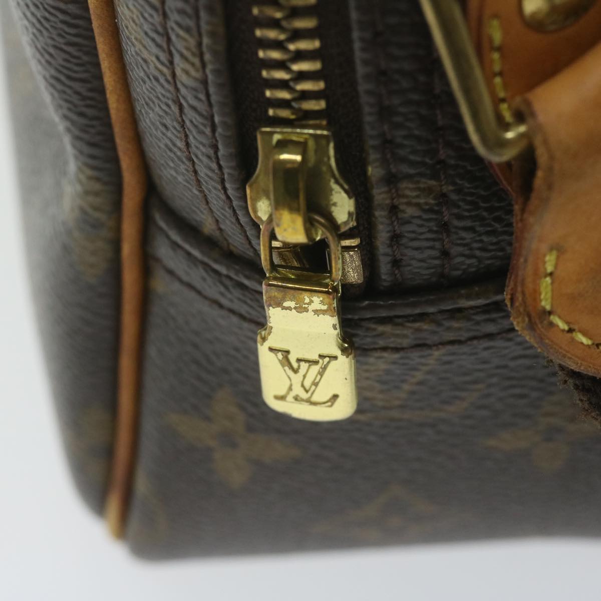 LOUIS VUITTON Monogram Reporter PM Shoulder Bag M45254 LV Auth 62988