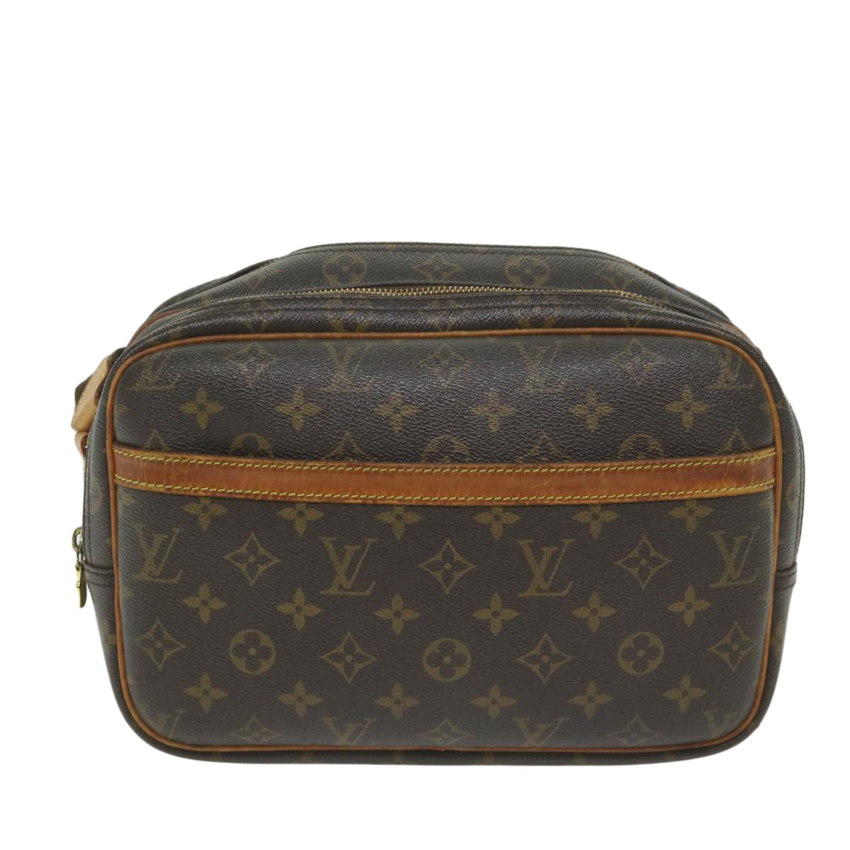 LOUIS VUITTON Monogram Reporter PM Shoulder Bag M45254 LV Auth 62988