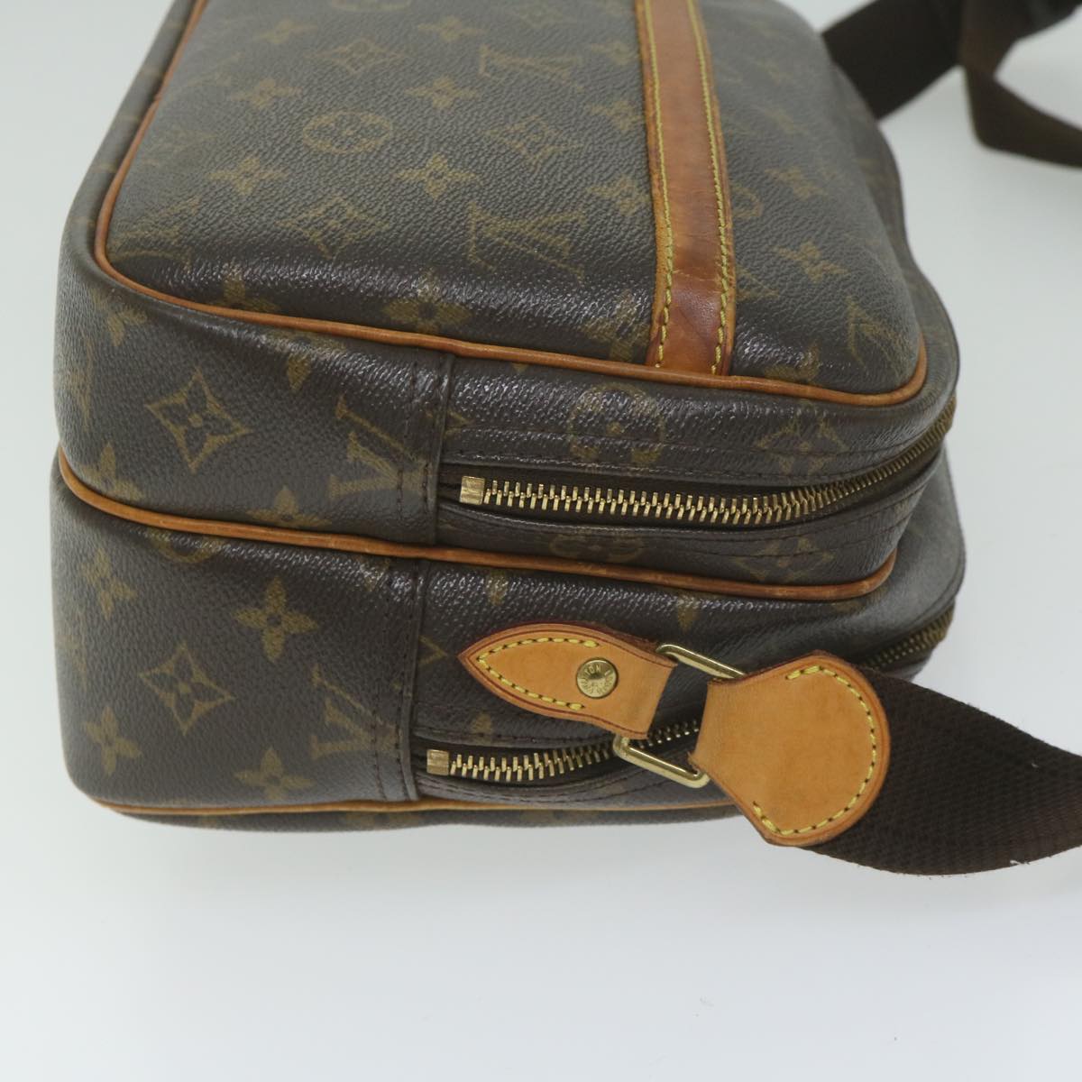 LOUIS VUITTON Monogram Reporter PM Shoulder Bag M45254 LV Auth 62988