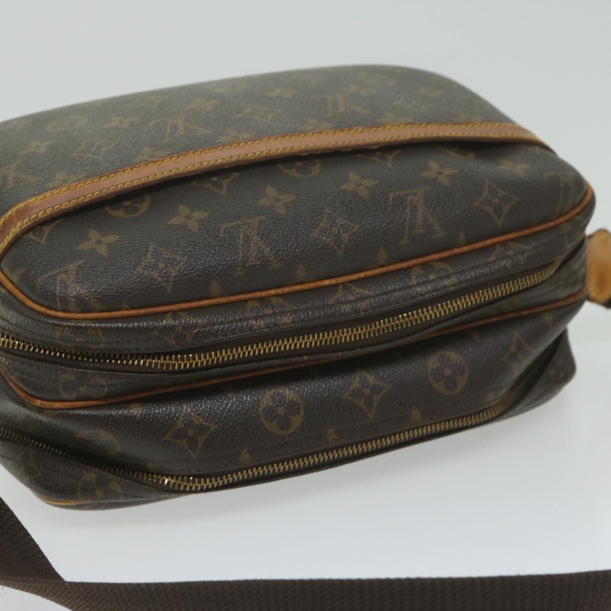 LOUIS VUITTON Monogram Reporter PM Shoulder Bag M45254 LV Auth 62988