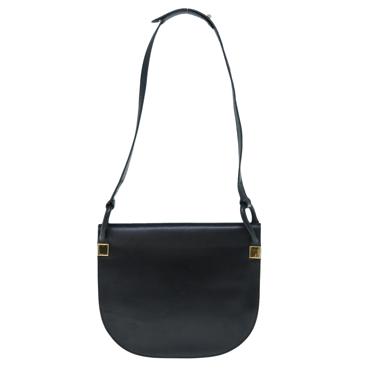 Christian Dior Shoulder Bag Leather Black Auth 62989 - 0