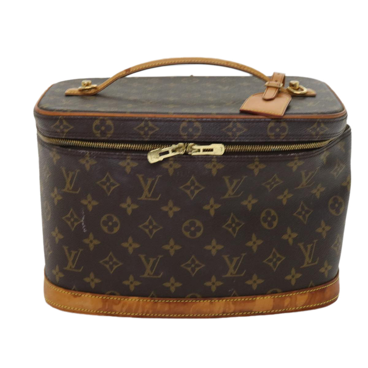 LOUIS VUITTON Monogram Nice Hand Bag 2way M47280 LV Auth 62997 - 0