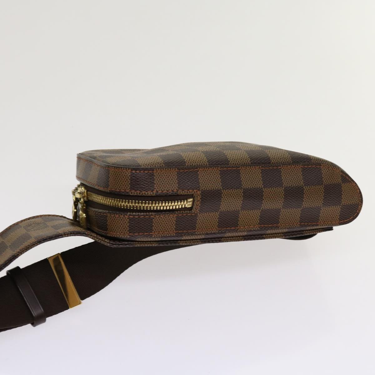 LOUIS VUITTON Damier Ebene Geronimos Shoulder Bag N51994 LV Auth 62998A