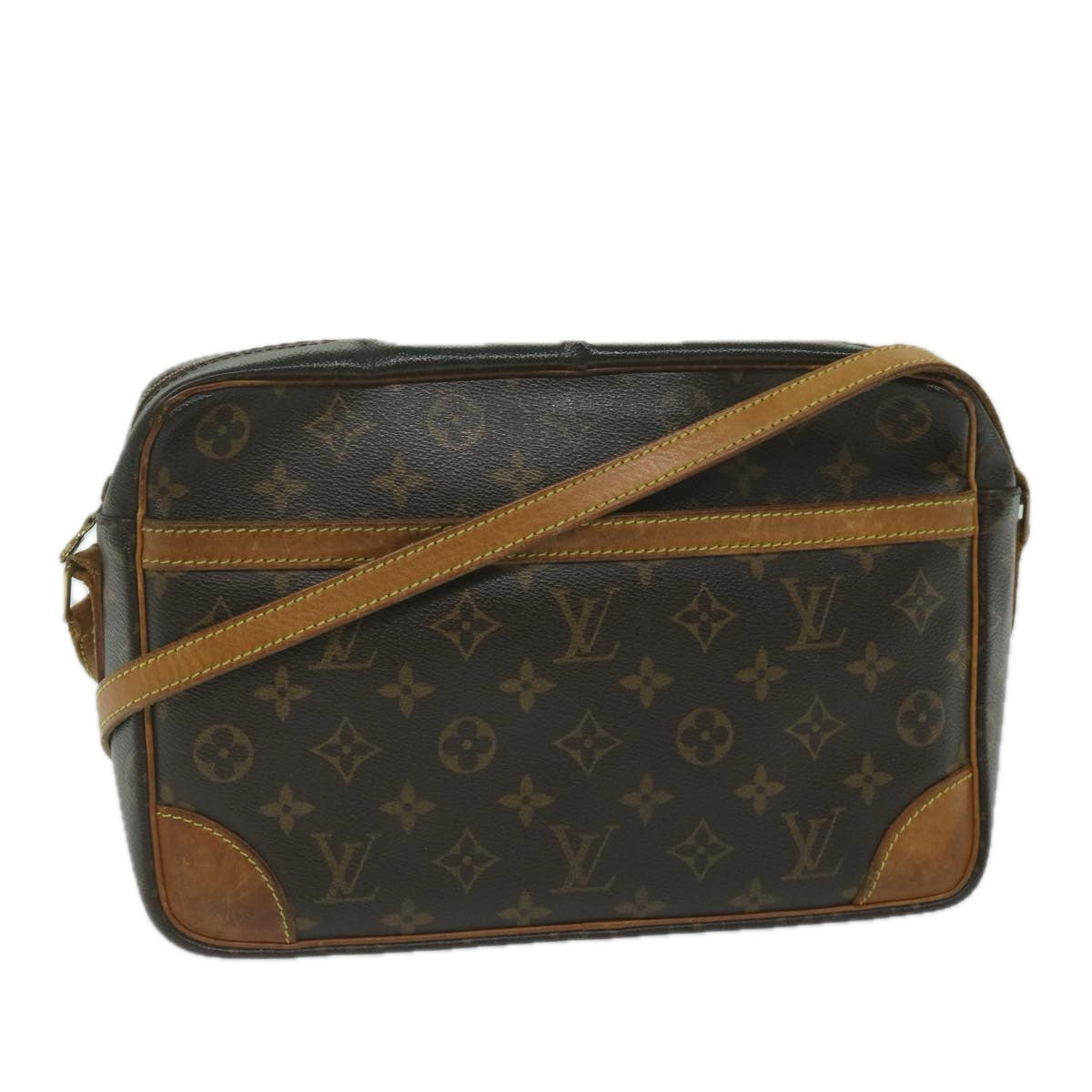 LOUIS VUITTON Monogram Trocadero 30 Shoulder Bag M51272 LV Auth 63015