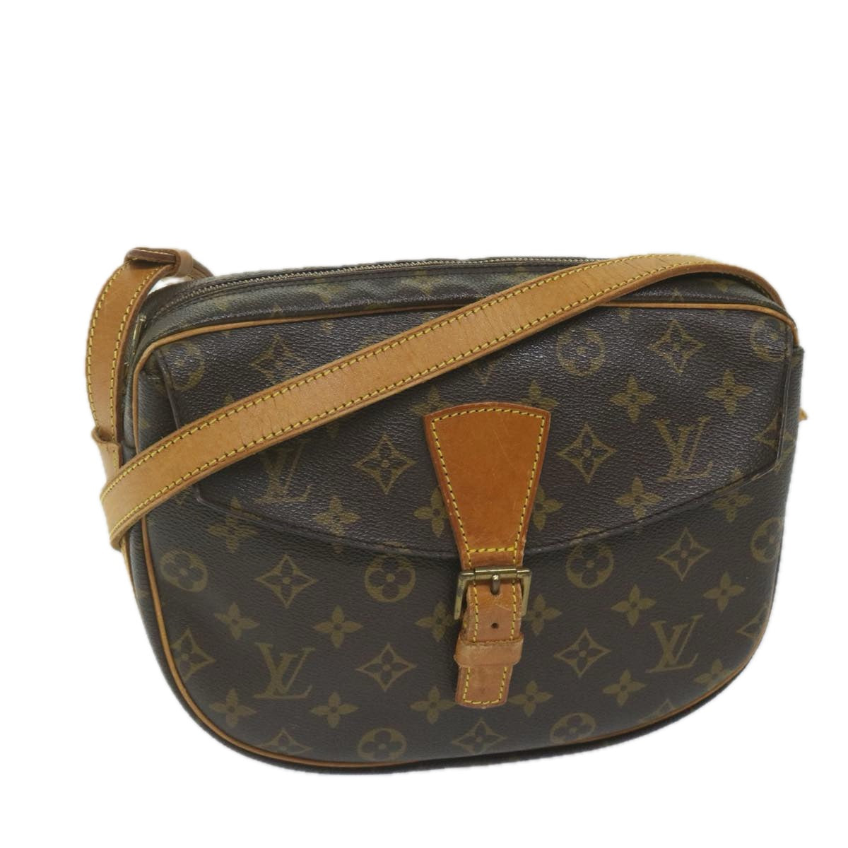 LOUIS VUITTON Monogram Jeune Fille GM Shoulder Bag M51225 LV Auth 63016