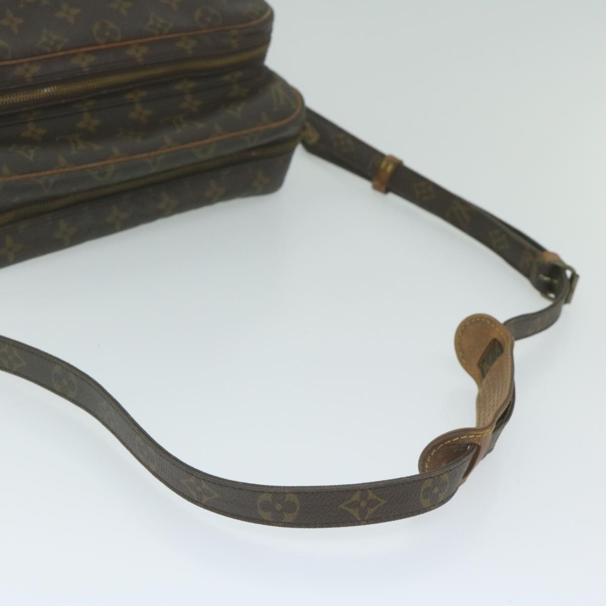 LOUIS VUITTON Monogram Nile Shoulder Bag M45244 LV Auth 63018