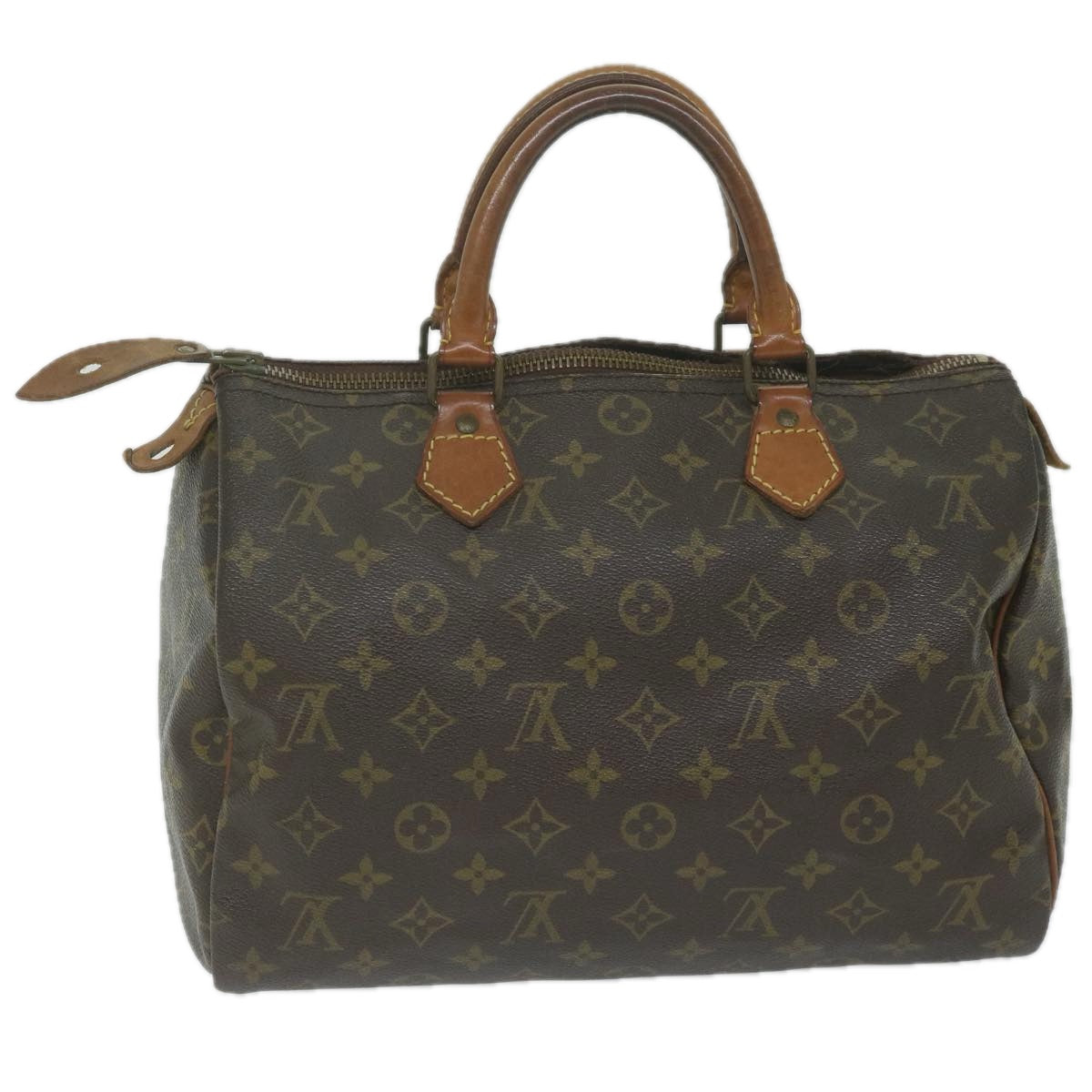 LOUIS VUITTON Monogram Speedy 30 Hand Bag M41526 LV Auth 63026