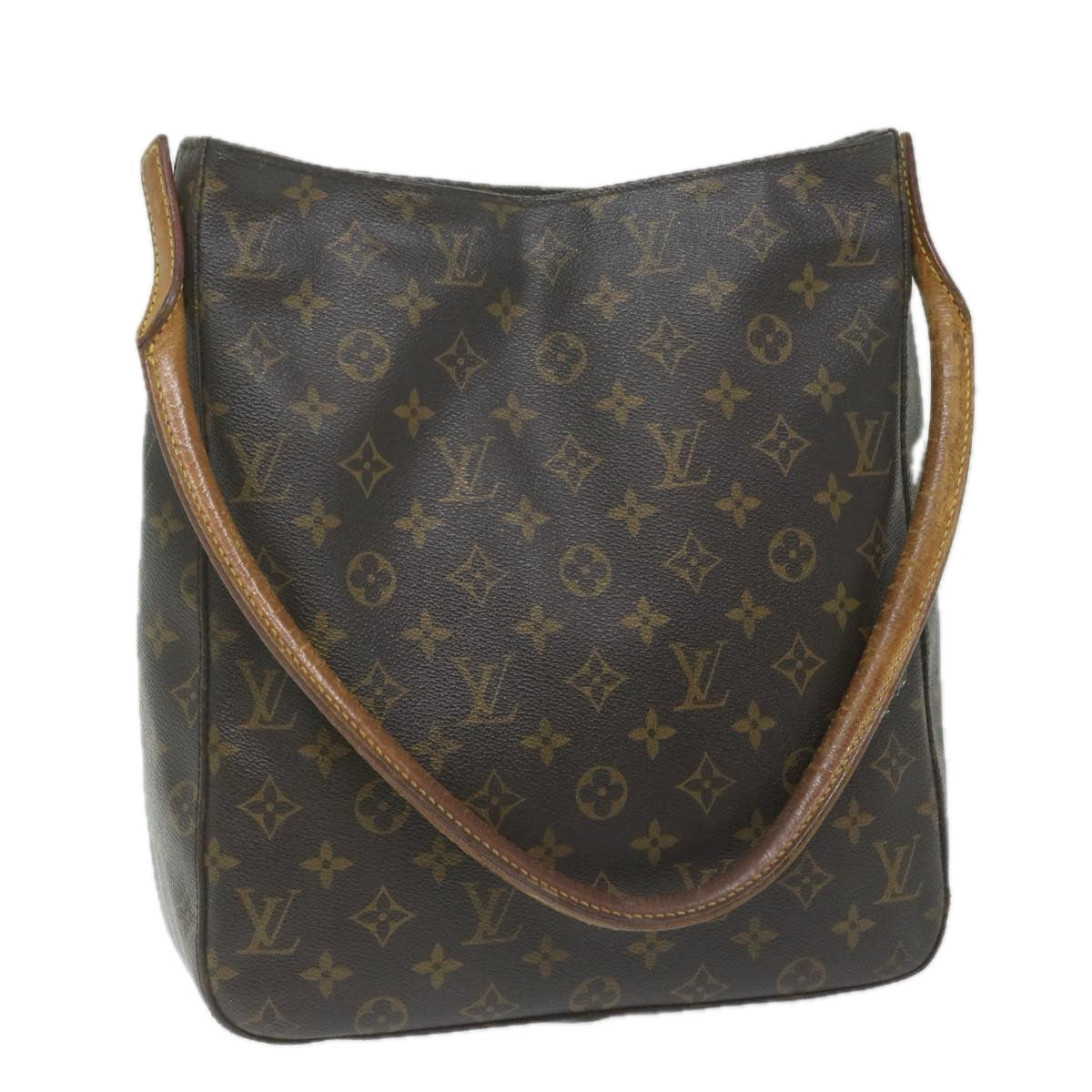 LOUIS VUITTON Monogram Looping GM Shoulder Bag M51145 LV Auth 63030