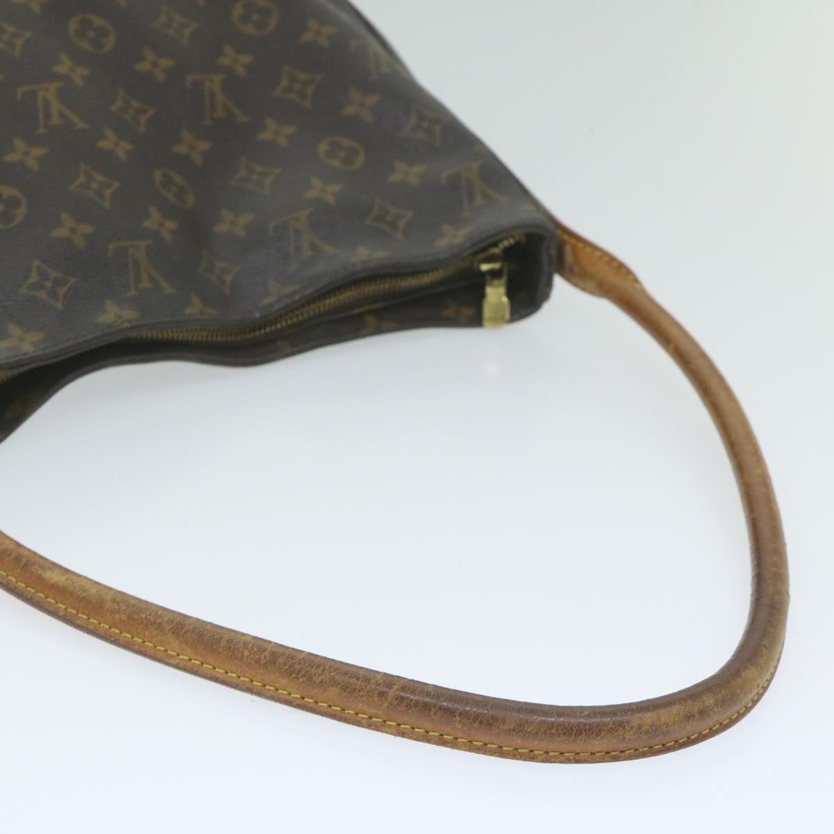 LOUIS VUITTON Monogram Looping GM Shoulder Bag M51145 LV Auth 63030