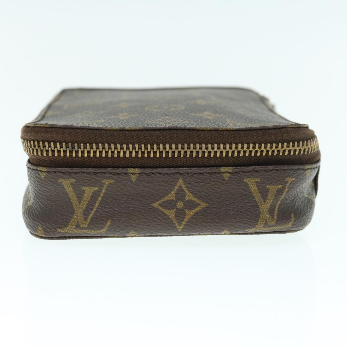 LOUIS VUITTON Monogram Monte Carlo Jewelry Box Vintage M47350 LV Auth 63057