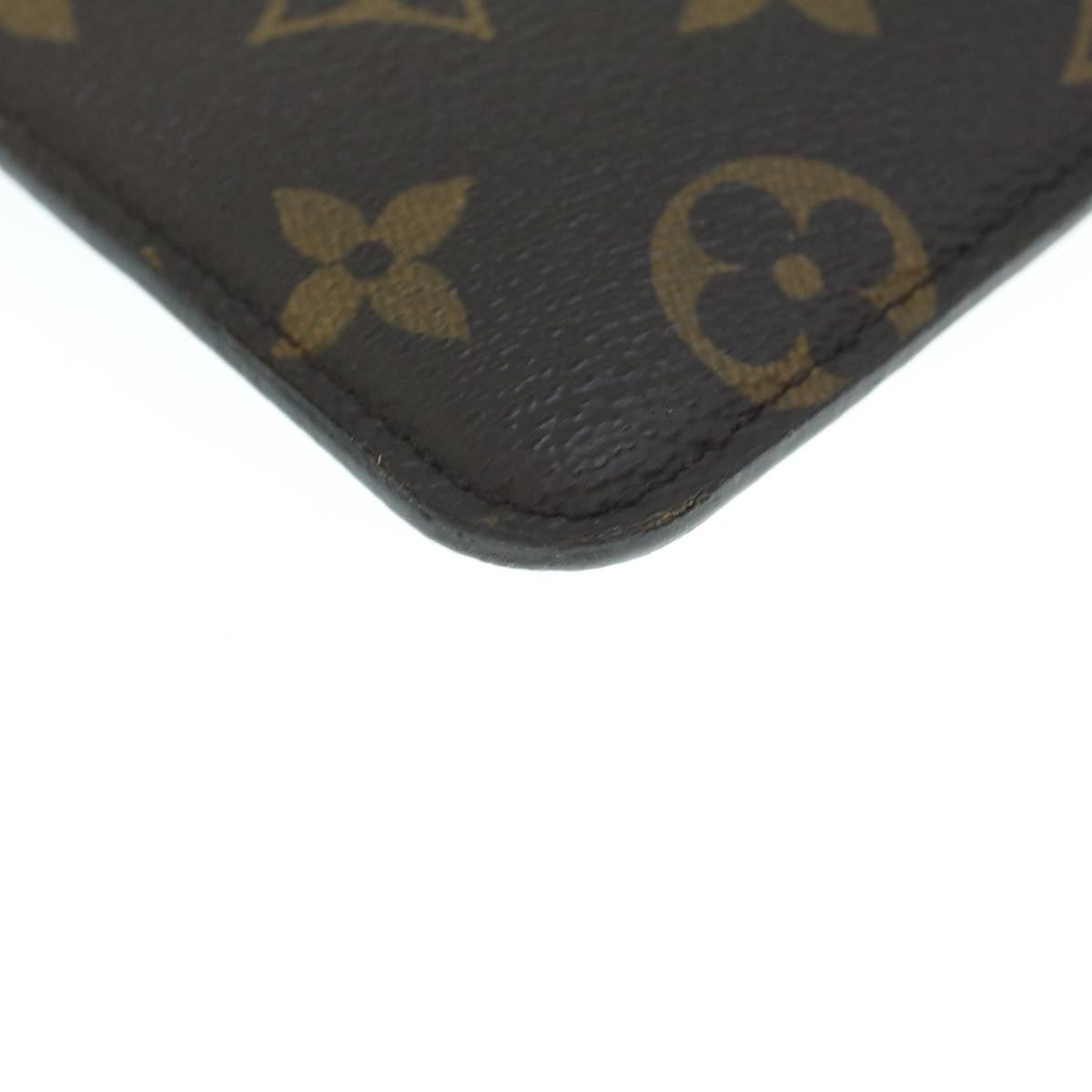 LOUIS VUITTON Monogram Etui Lunette MM Glasses Case M66544 LV Auth 63058