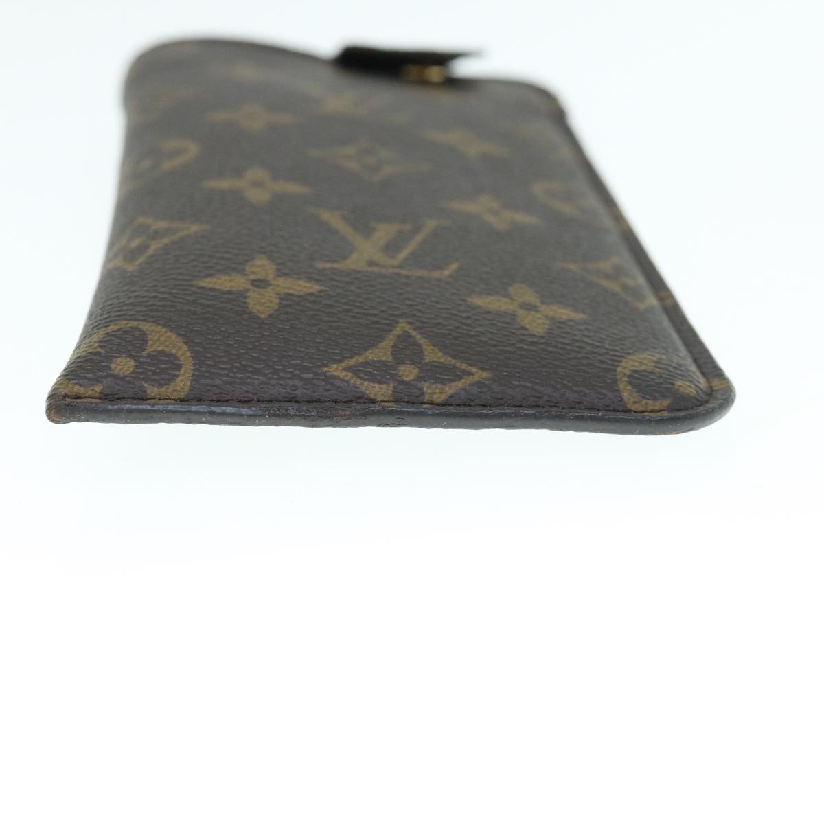 LOUIS VUITTON Monogram Etui Lunette MM Glasses Case M66544 LV Auth 63058