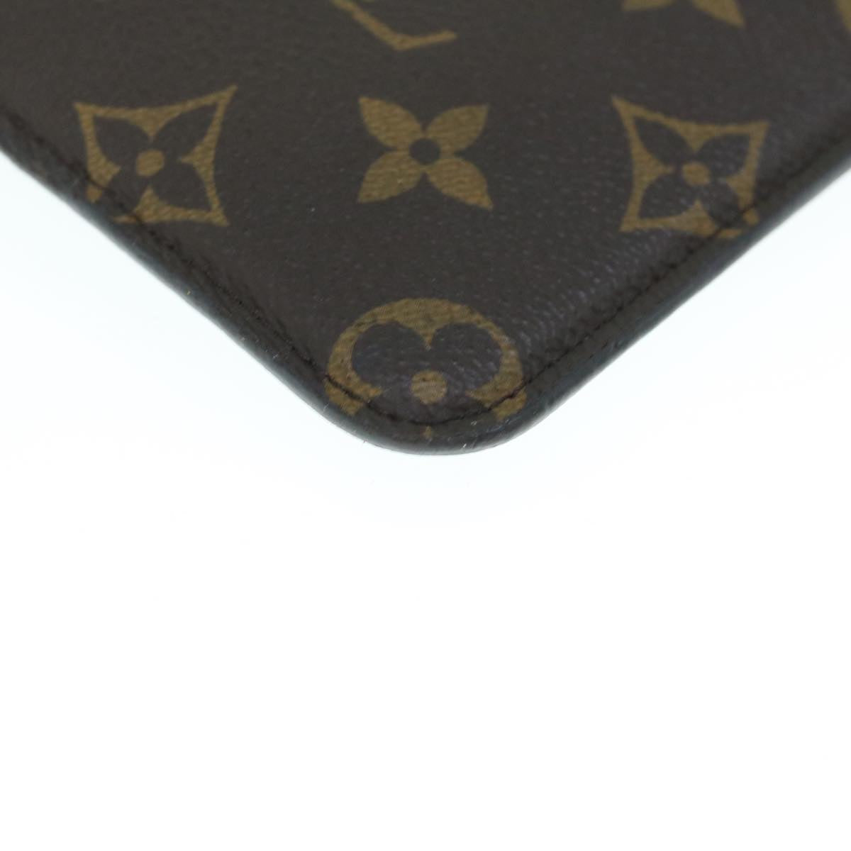 LOUIS VUITTON Monogram Etui Lunette MM Glasses Case M66544 LV Auth 63058