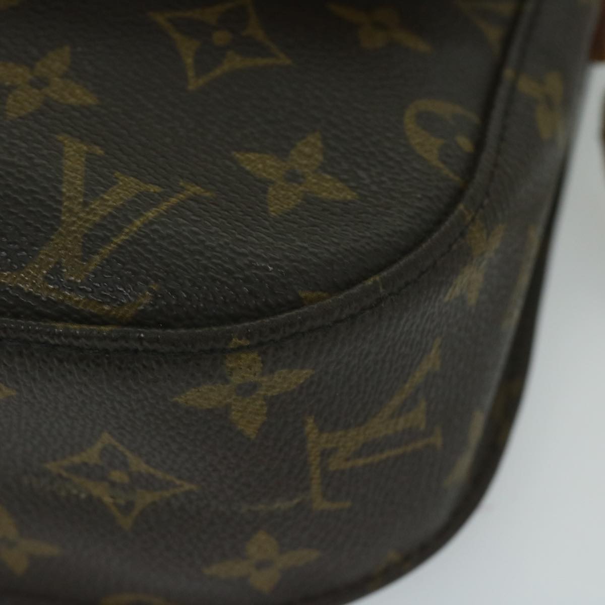 LOUIS VUITTON Monogram Saint Cloud GM Shoulder Bag M51242 LV Auth 63081