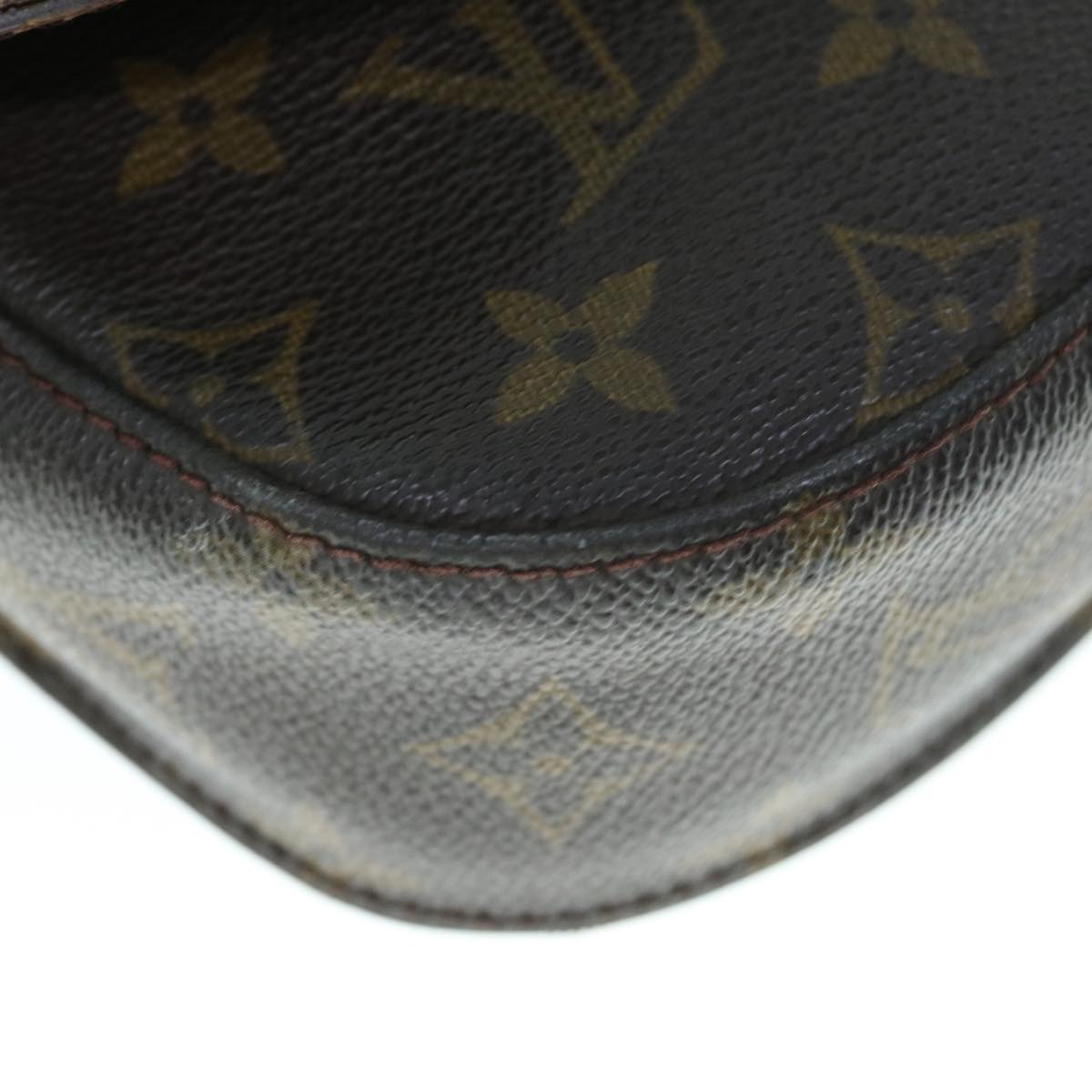 LOUIS VUITTON Monogram Saint Cloud PM Shoulder Bag M51244 LV Auth 63083