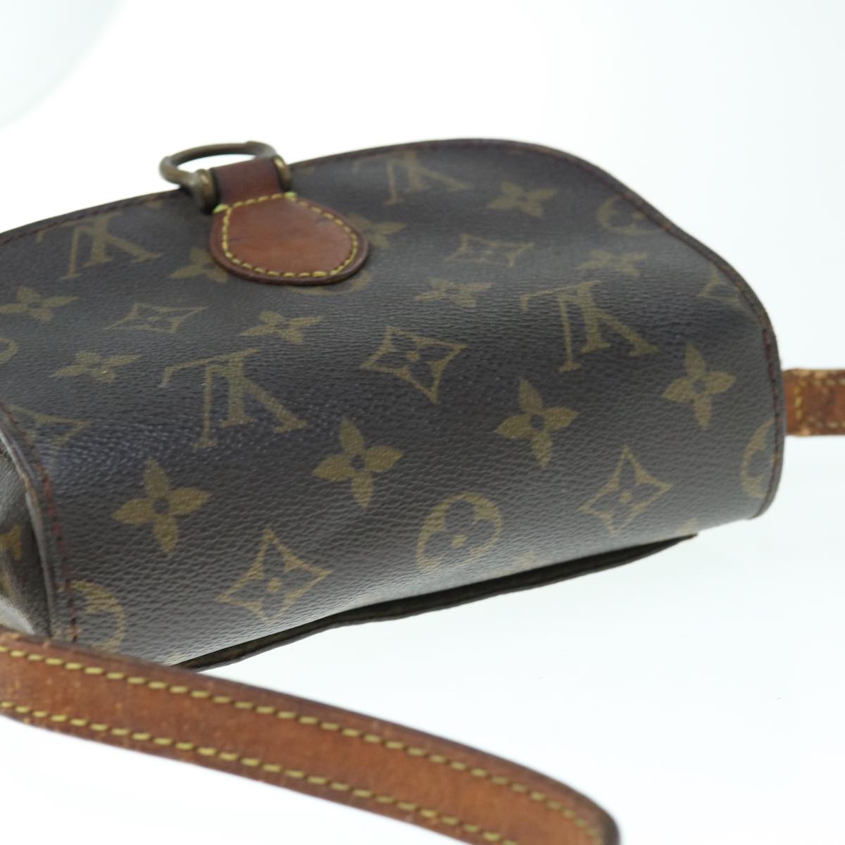 LOUIS VUITTON Monogram Saint Cloud PM Shoulder Bag M51244 LV Auth 63083