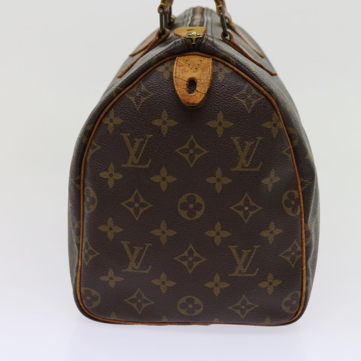 LOUIS VUITTON Monogram Speedy 30 Hand Bag M41526 LV Auth 63120