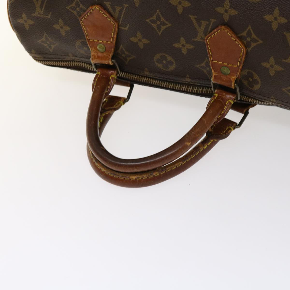 LOUIS VUITTON Monogram Speedy 30 Hand Bag M41526 LV Auth 63120